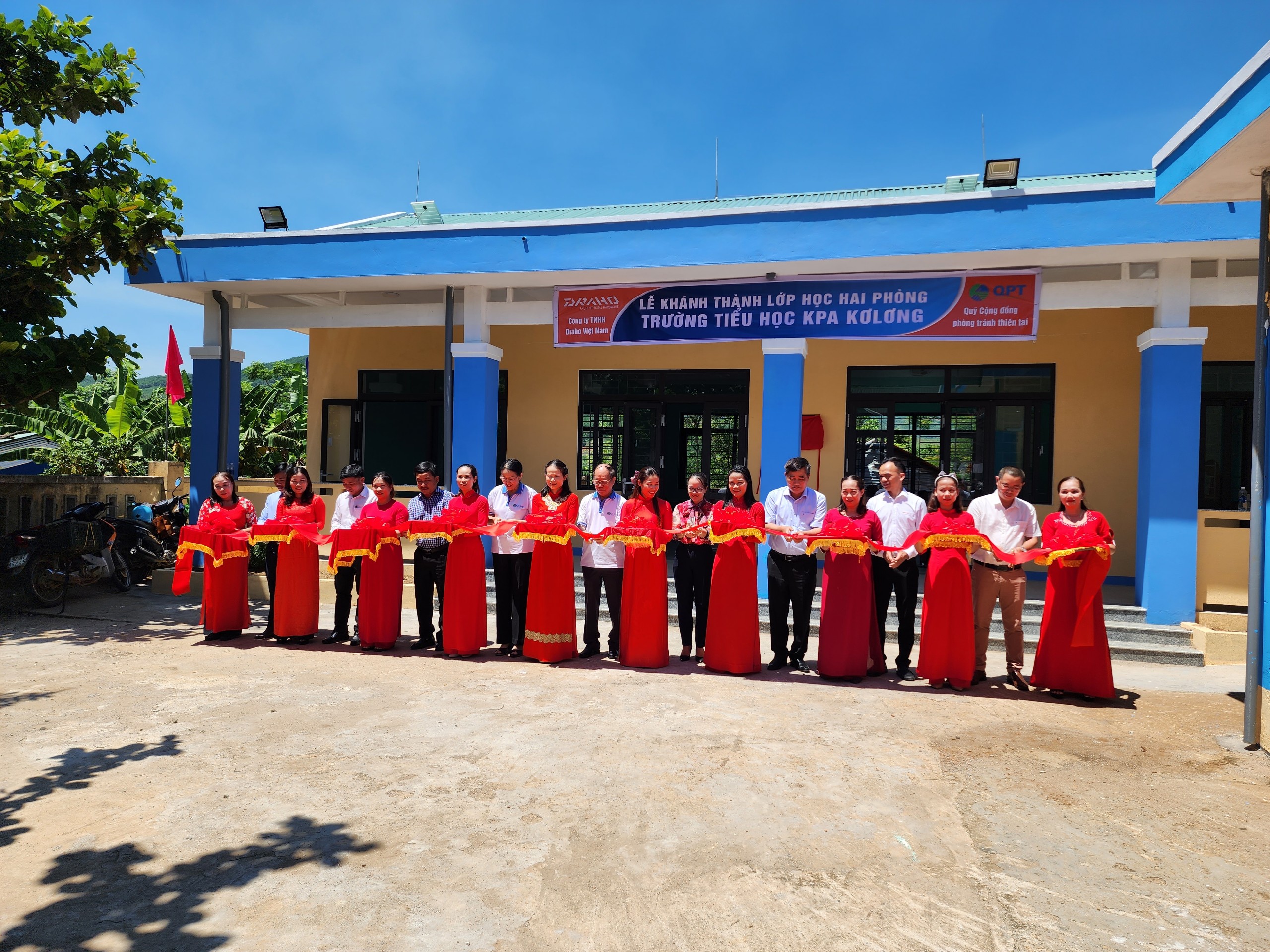 Lễ khánh thành điểm trường tiểu học KPa KơLơng